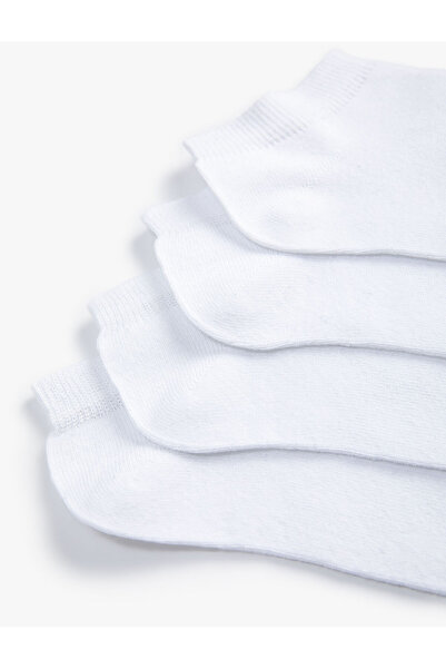 Koton Grundlegendes 4-teiliges Booties-Socken-Set