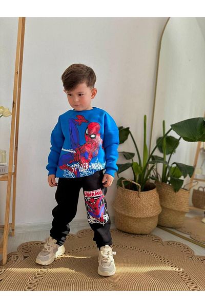 Skygo Set de trening pentru băiat Spiderman 3 İplik Raster