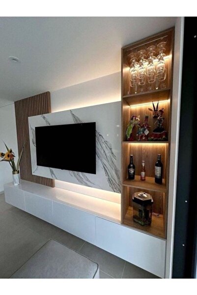 Grcstyle Ledli Tv Paneli, Tv Ünitesi, Duvar Lambiri