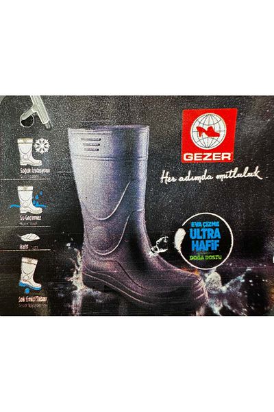 Kids Club Shoes Kocamanlar Gzr Eva Boots Κρύες αδιάβροχες μπότες εργασίας και κυνηγιού Μπότες ΓΚΡΙ