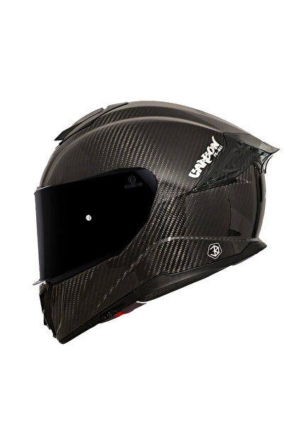 Sway 861 Carbon Desing Full Face Motosiklet Kaskı