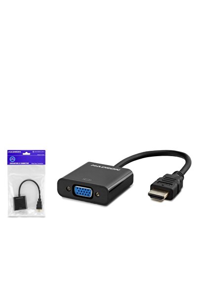 HADRON Hdx2020 Hdmi To Vga F Çevirici 1080P Siyah