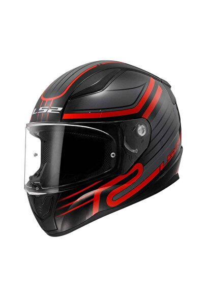 LS2 RAPID 2 CIRCUIT SİYAH-GRİ-KIRMIZI KASK