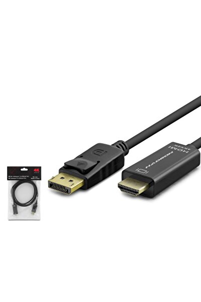 Hdx7796 Display To Hdmi Kablo 4K 30Hz 1.8M Siyah