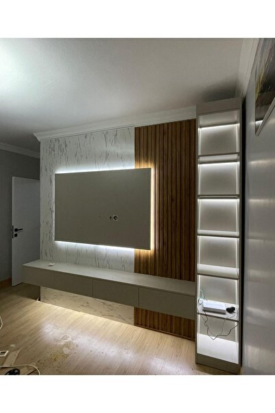 Grcstyle Ledli Tv Paneli, Tv Ünitesi, Duvar Lambiri