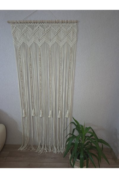 CESSE HOME 90×200 bohem makrome perde