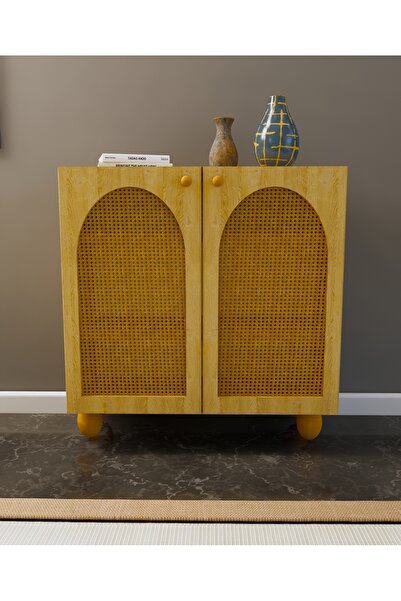 lazzir handle Mdf Bohem Dolap-(MDF 2 KAPAKLI HAZERANLI)-(BEYAZ)-(90 CM GENİŞL...