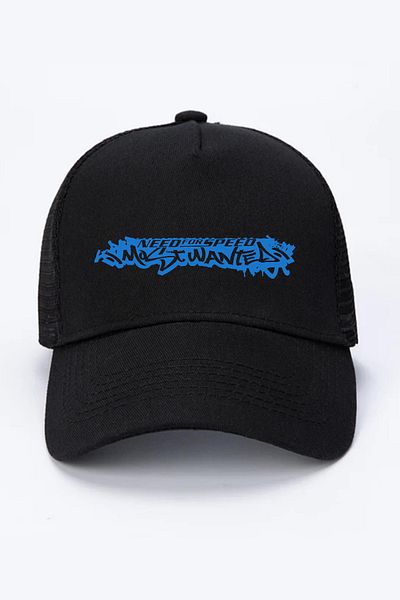 Tshirthane Need For Speed ​​​​Most Wanted Черна мрежеста шапка