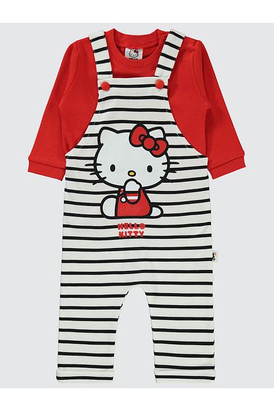 Civil Baby 6-18 Months Baby Girl Black Salopet