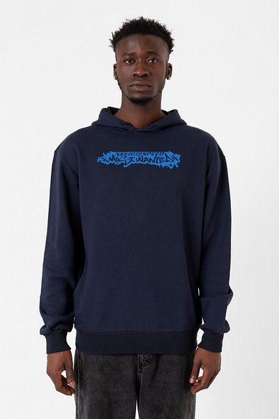 Tshirthane Ανδρικά με κουκούλα Need For Speed ​​Most Wanted 3ip Navy Blue