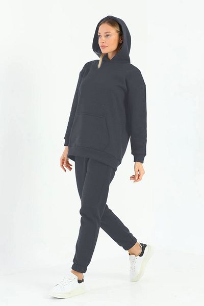 DaKa 3 Thread Kangaroo Pocket Fleece Tracksuit Set