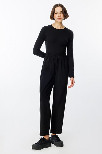 Ekol Black Velvet Lycra Trousers