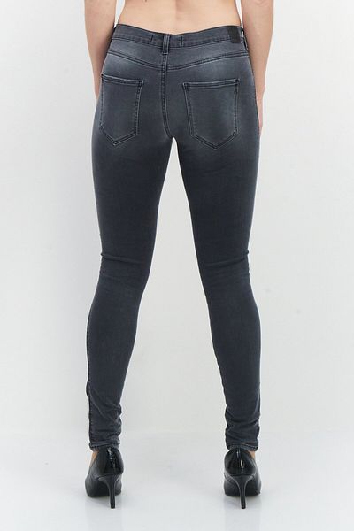Replay Kadın Stella Fit Yıkanmış Esnek Kot Pantolon, Gri