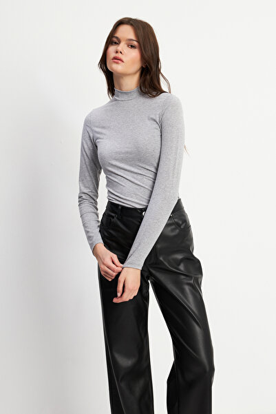 Bipantolon Жіночий відкритий сірий боді