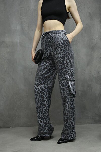 NFES TEKSTİL Women's Satin Pants