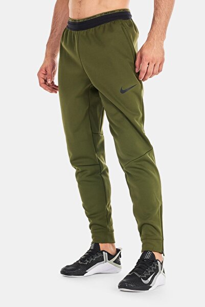 Nike Training Pro Sphere Therma Fit Jogger Fermuar Cepli Erkek Eşofman Altı Haki