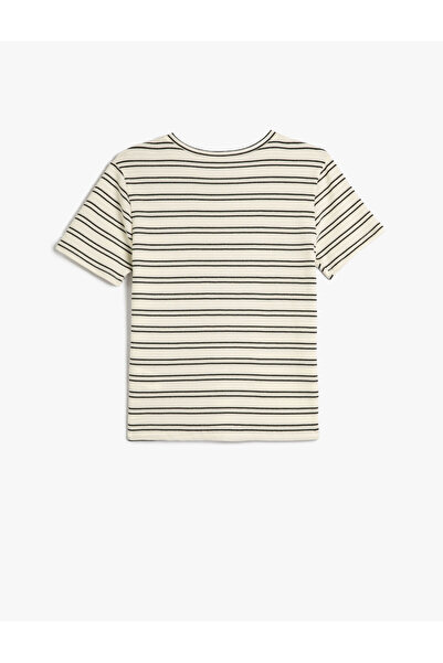 Koton Κοντομάνικο T-Shirt Crew Neck Βαμβακερό κοντό μανίκι