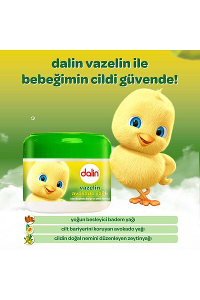 Dalin 6 Pieces 100ml Avocado Vaseline