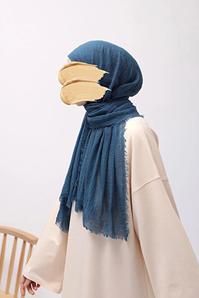 Lemaye Σάλι με περιτύλιγμα – Ινδίγκο