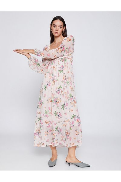 Koton Φόρεμα Chiffon Floral Gypeli