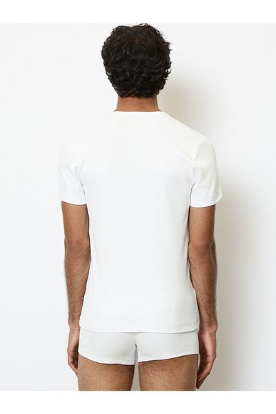 Marc O'Polo T-shirt Iconic Rib Unterziehshirt Unterhemd Kurzarm