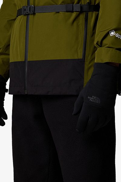 THE NORTH FACE قفازات رجالية سوداء مجددة - NF0A4SHAJK31