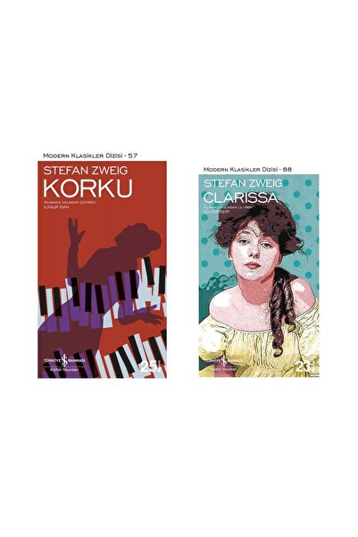 TÜRKİYE İŞ BANKASI KÜLTÜR YAYINLARI Korku -  Clarissa  - Stefan Zweig