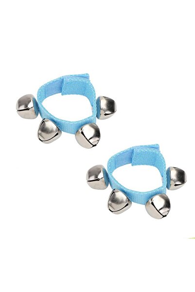 JWIN Bz-402 Bilek Zili Orff - Ritim Aleti Seti - Mavi