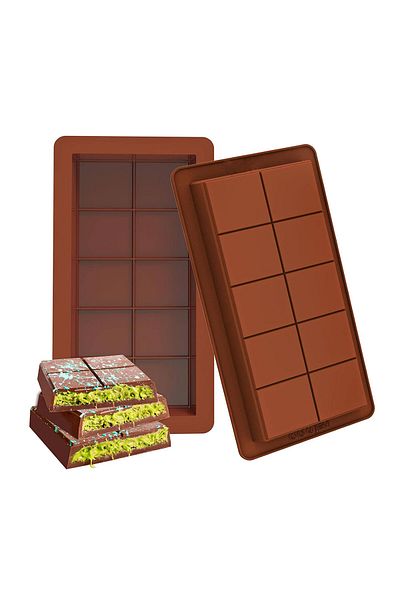 Eminonutoptanci Dubai Chocolate and Cake Large Size Tablet - Silicone Mold