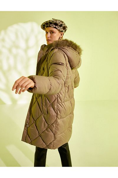 Koton Puffer Jacket s kapsou s kapucí