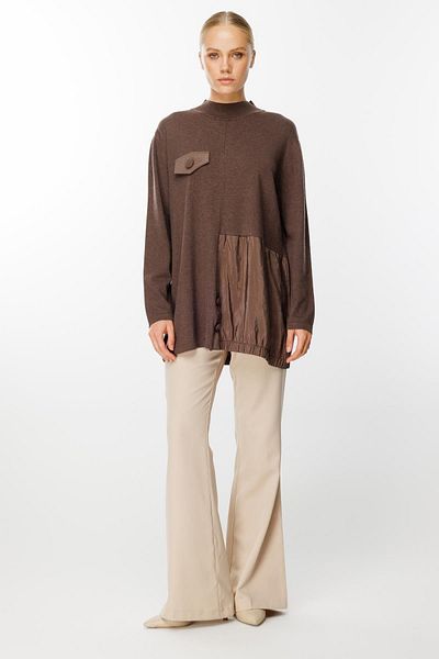 Ghisa Combination Knitwear Tunic