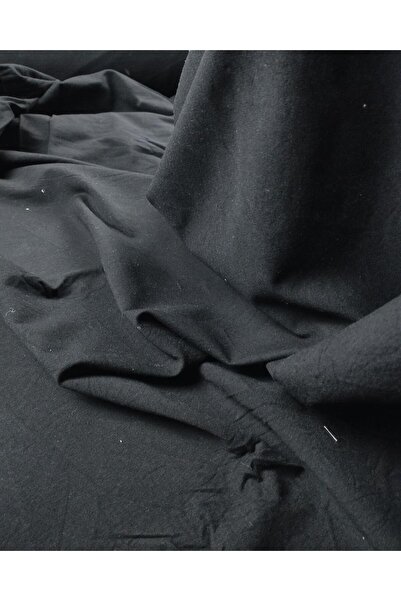 Kumaş Parça Coarda tricotată neagră - 200 de culori lățime