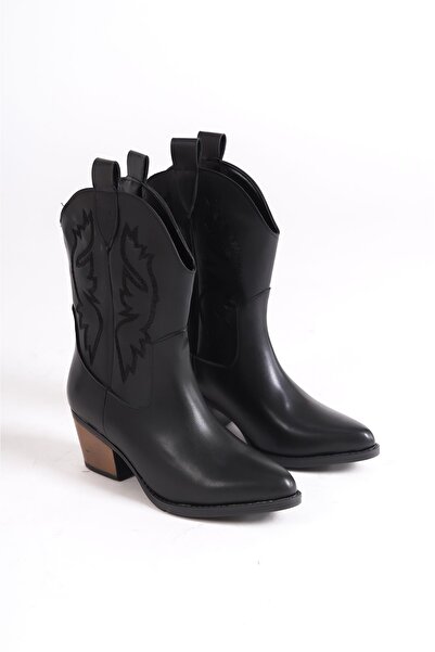 Deniz Terlik Kadın Kovboy Çizmesi