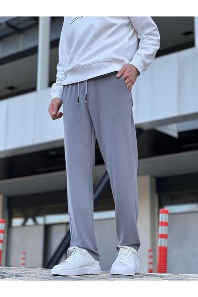 wamoss Casual Comfortable Fit Ευέλικτο ύφασμα ελαστική μέση φαρδιά Bantulun Srp