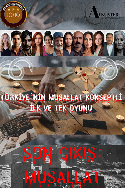 aykunter Kutu Oyunları, Son Çıkış : Musallat, Korku Oyunu, Hikayeli Oyun, Mus...