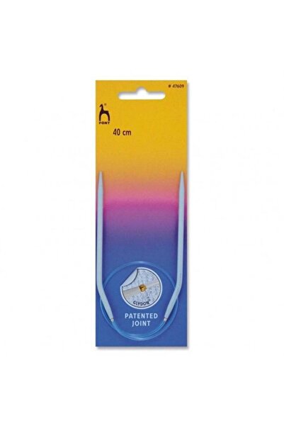 Pony Glydon Bağlantılı 40 Cm Alüminyum Misinalı Şiş 3.5 Mm