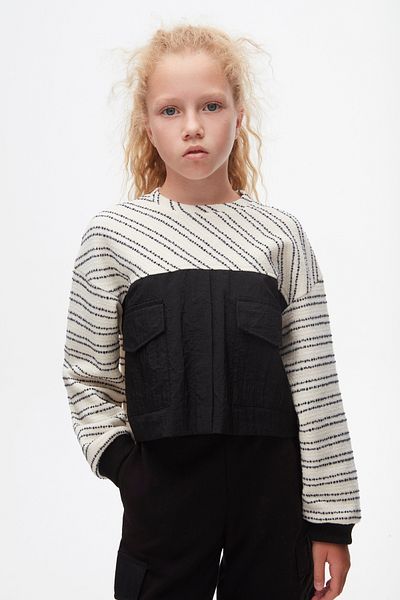 Nk Tekstil Детски суитшърт Mood 37315 за момичета