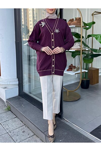 Ghisa BAKLAVA DESEN TRİKO HIRKA