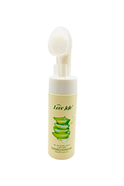 LOVE JOJO رغوة التنظيف بفقاعات الصبار