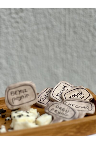 KABİLE SERAMİK Handmade 9-Piece Cheese Presentation Token