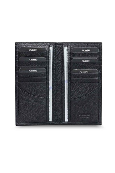 GUARD Zipperless Black Portfolio Hand Wallet - Grd2403Xw22288