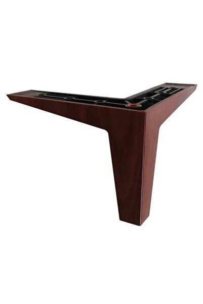 Hafele Hira Mobilya Ayağı 142x142x100 mm, Ceviz Renk