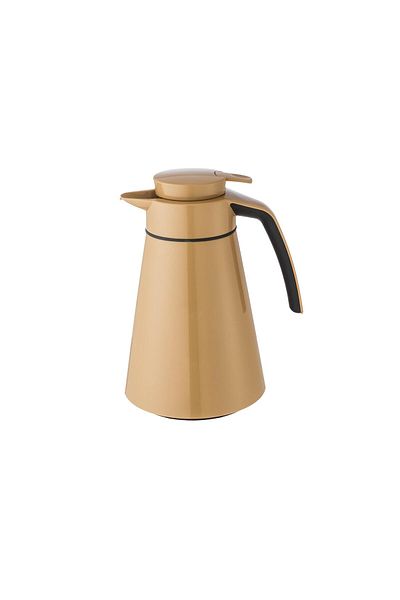 Dania German amsa Thermos 1 liter capacity brown and black color