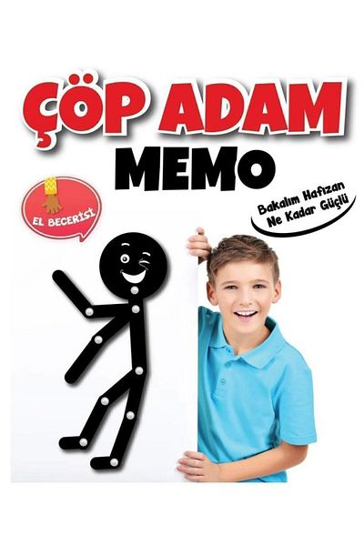 Tıfıl Toys Stickman Memo Game