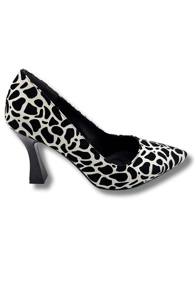 ÇİĞDEM KUNDURA Zivanta Leopard Patterned Women's Stiletto