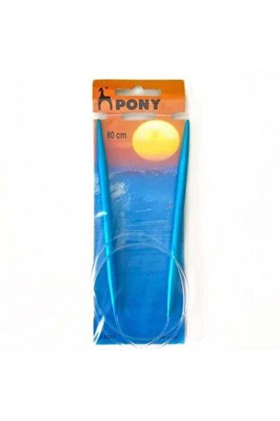 Pony 80 Cm Alüminyum Renkli Misinalı Şiş 4.5 Mm