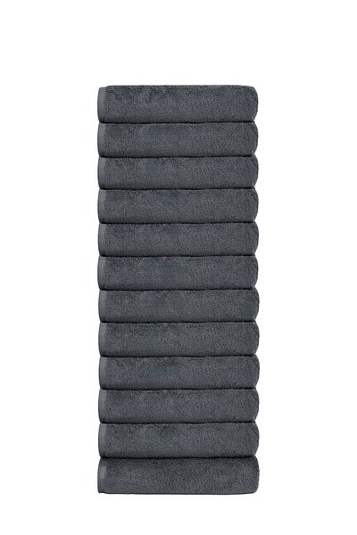 Caymoon 12 Pieces 50X90 cm Sports, Fitness, Hair Salon, Barber Towel Stain-Proof, Antibacterial Wholesale Towel