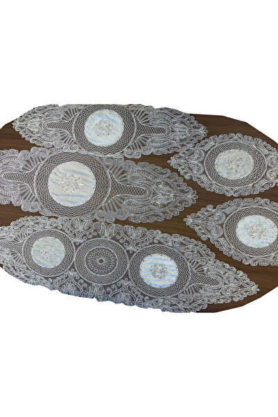 GOLDROOM Silvery Corded 5-Piece Room Set