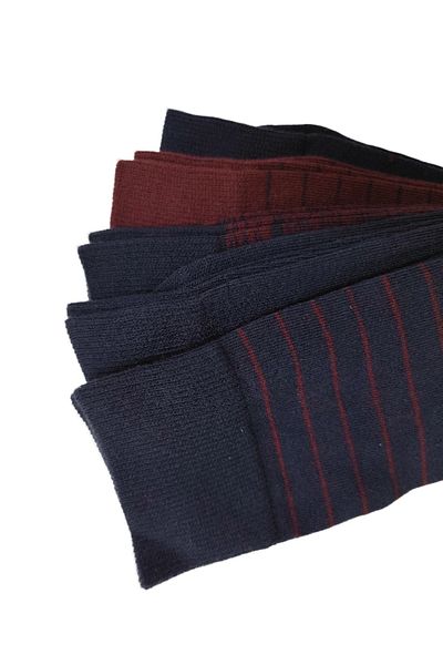 U.S. Polo Assn. БАЗА. Поло Асоциация Мъжки комплект чорапи от 5 части - Kalven Blue