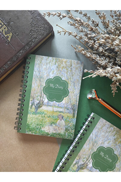 Flowery Paper My Dairy A6 Telli Defter- Çizgisiz , Beyaz Iç Renk - 50 Yaprak ...